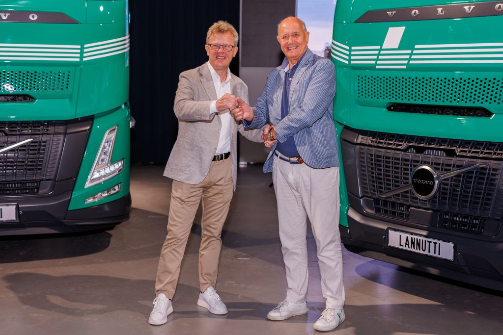 Volvo gets major order for 1,500 Volvo FH Aero trucks by Italian haulier Lannutti