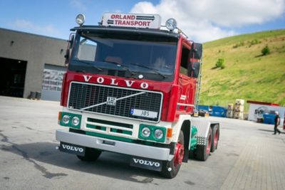 Elektrisk Volvo FH fra Ørland Transport