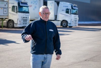 Jarle Bakken, sjåfør i Miniekspress
