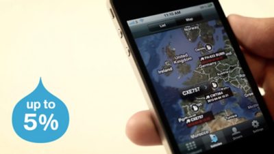 Volvo trucks about us every drop counts smarphone dynafleet