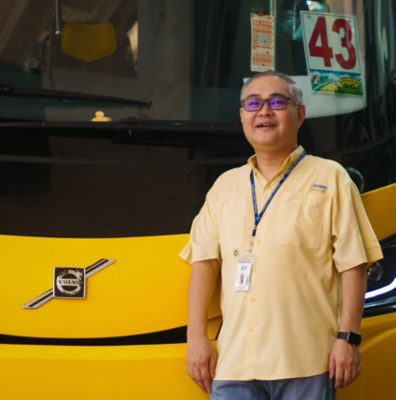 Adrian Yeap, owner of Yeap Transport