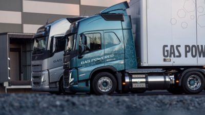 Volvo FH gas-powered trucks - lower your fuel costs
