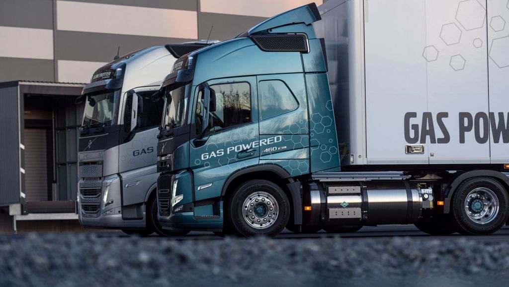 Volvo Trucks´ gas-powered range:  Volvo FH LNG and Volvo FM LNG