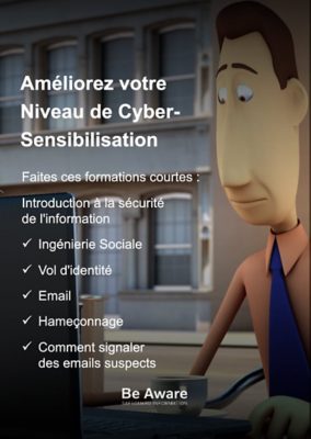 Ameliorez votre niveau de cyber sensibilisation