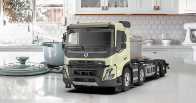Stel uw Volvo FMX samen in de Volvo Truck Builder