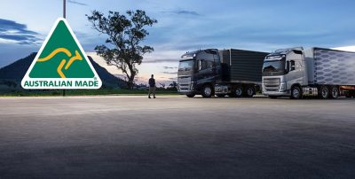 Our locally built trucks are certified Australian Made.