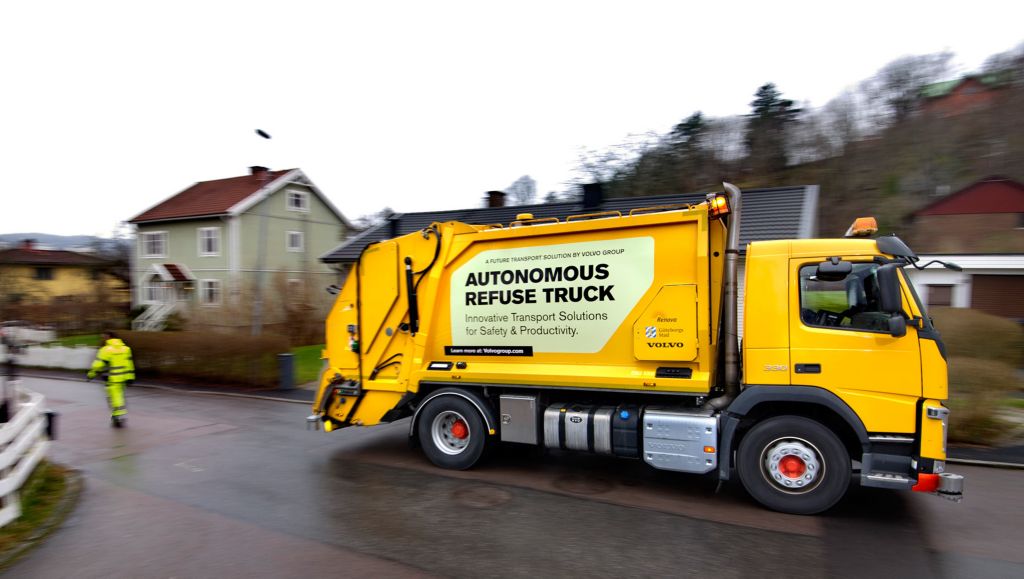 自动驾驶垃圾装运车