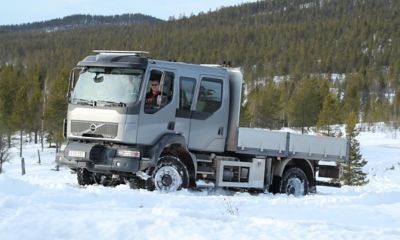 The upgraded Volvo FL 4x4 is tailor-made for demanding offroad tasks 