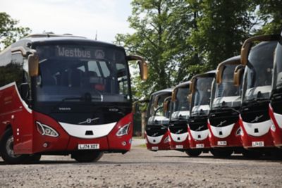 Volvo Buses has delivered seven new B8R MCV eVoTors to Westbus, a Heathrow-based coach operator.