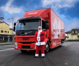 Babbo Natale e il suo Camion Volvo, Coca-Cola, ABB