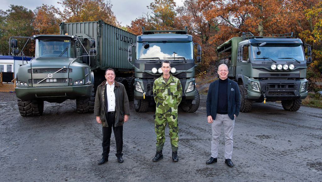 Volvokoncernen växer inom försvarssegmentet 