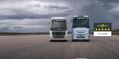 Volvo Trucks mit 5 Sternen beim Euro NCAP TEst