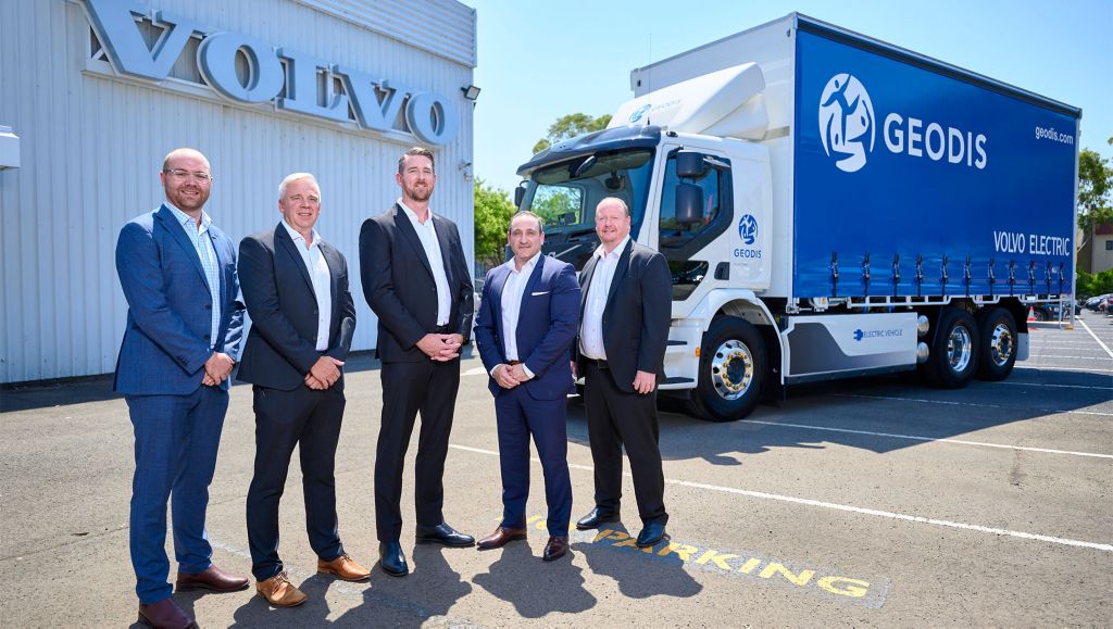 First Australian customer delivery of Volvo FE Electric