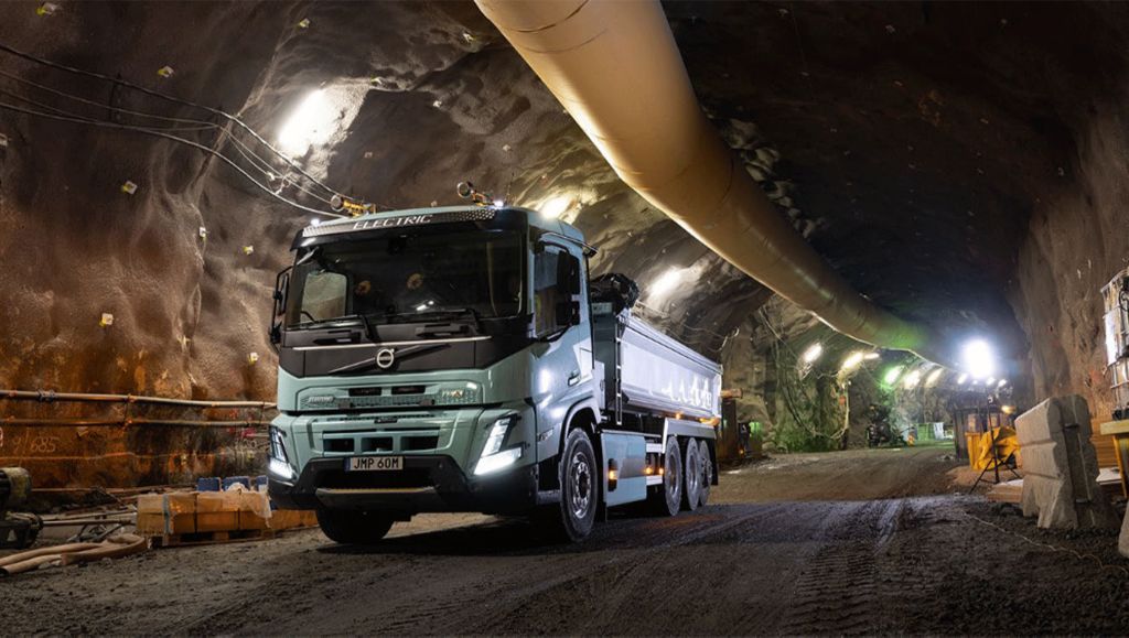 Volvo Trucks and Boliden collaborate on deployment of underground electric trucks for mining