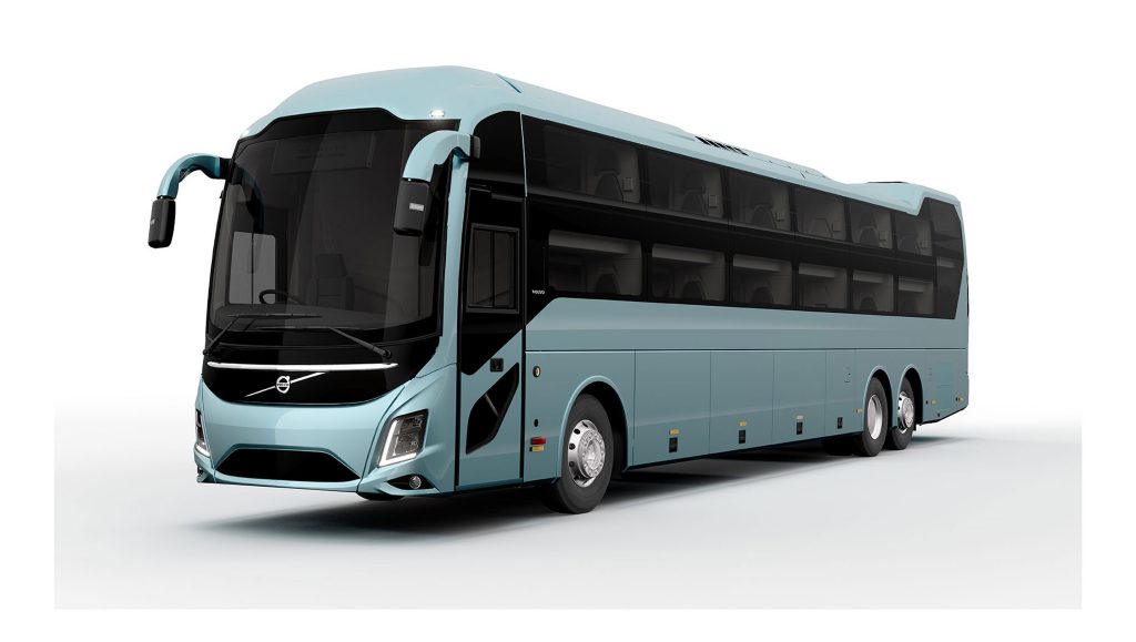 latest luxury volvo bus wallpaper