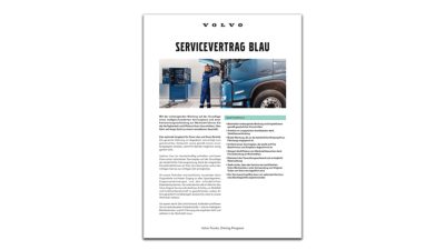 Servicevertrag Blau