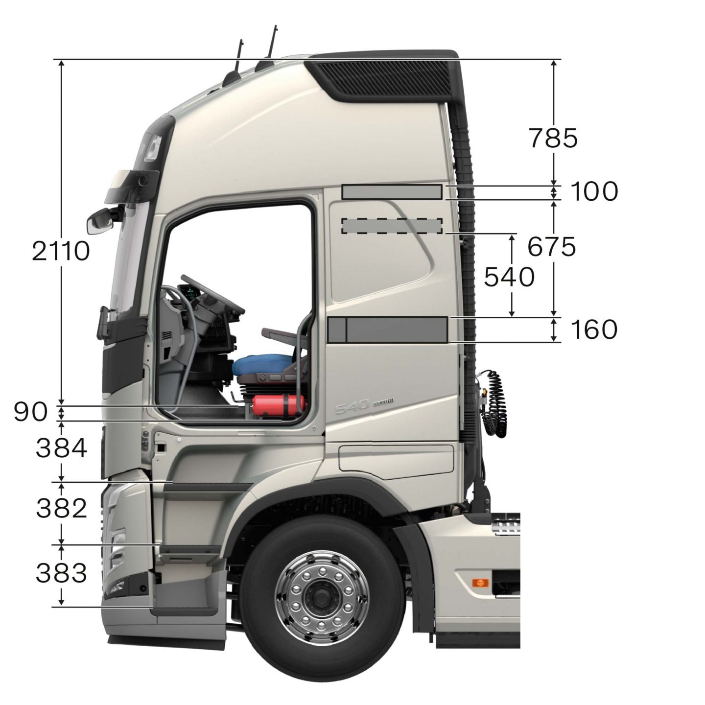 Volvo FH Cab Specifications | Volvo Trucks