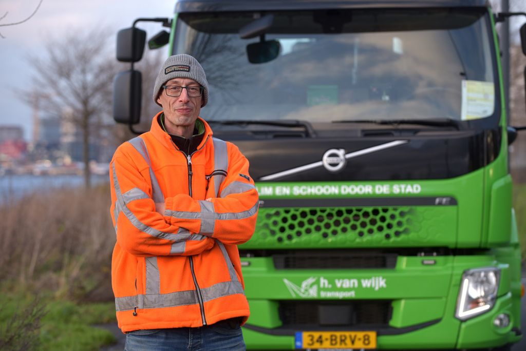 Chauffeur H. van Wijk Transport over elektrisch rijden: “Ik wil nooit meer wat anders’’