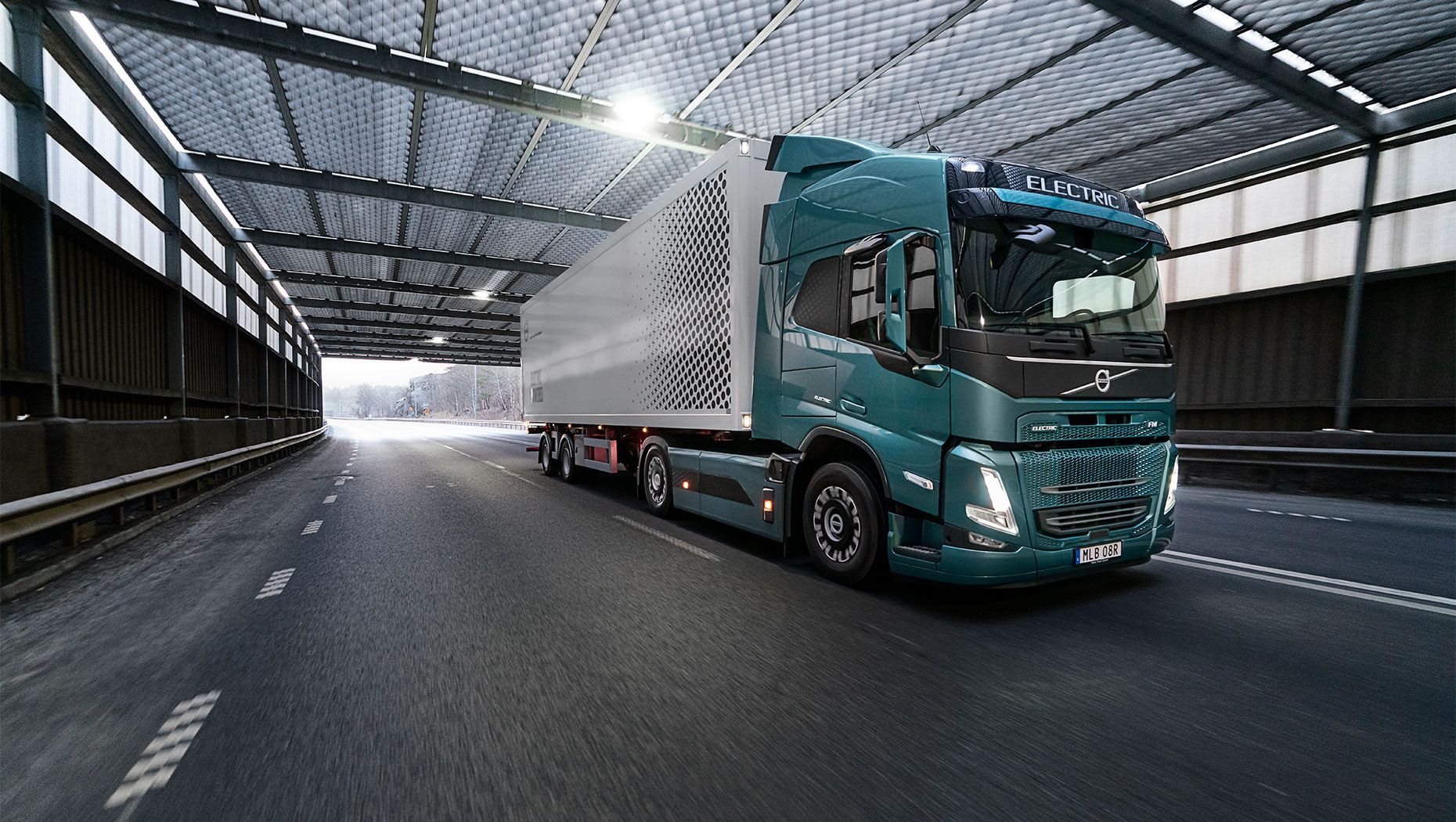 Volvo FM Electric – Fahren im Tunnel