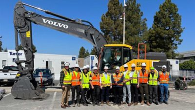 Major construction company tests one of the largest electric machines