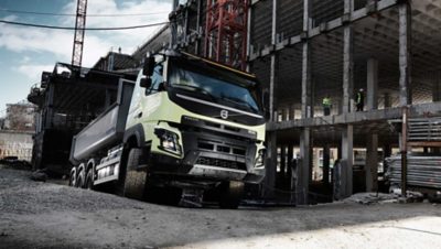 Volvo FH crawler gear control in every direction