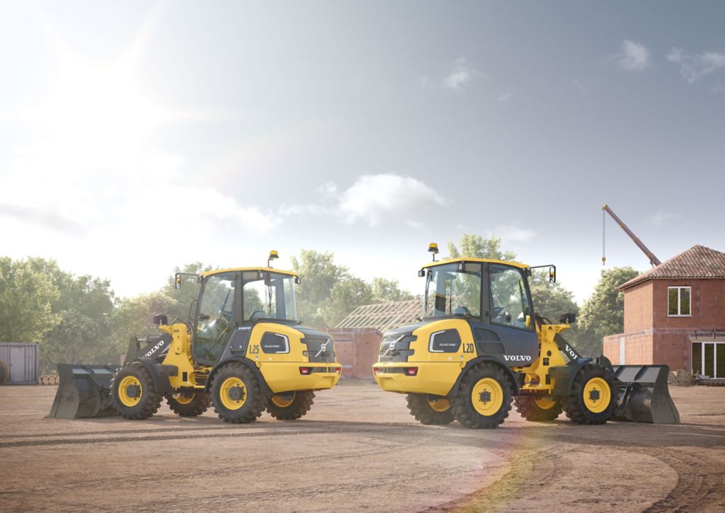 Volvo wheel excavators 