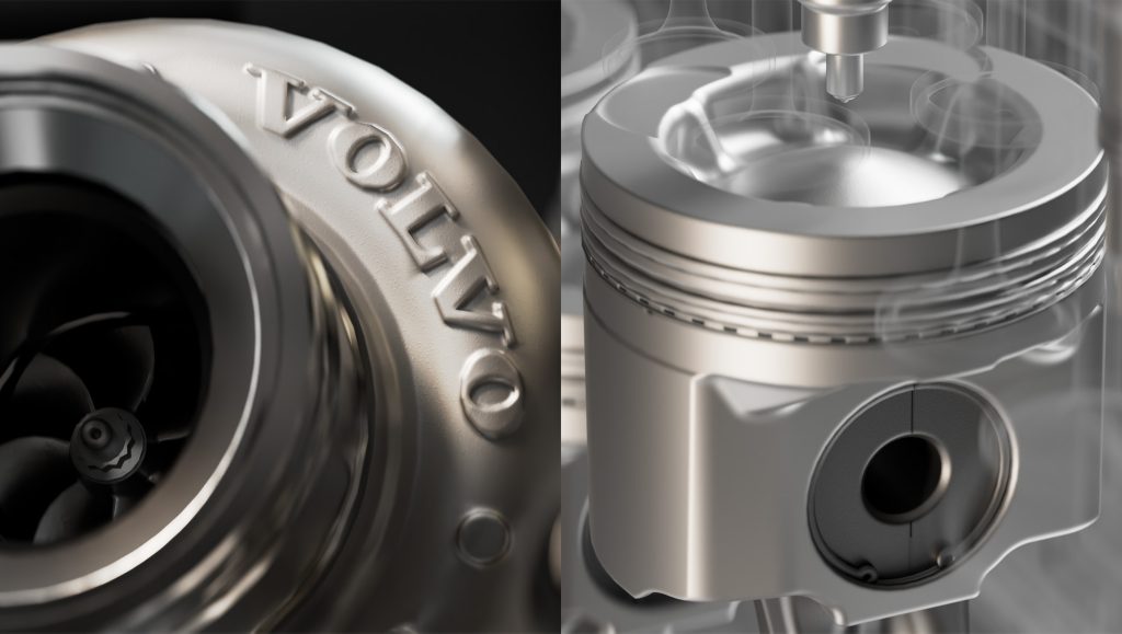 Volvo Trucksの新しいD17エンジンで必要なパワーとトルクを