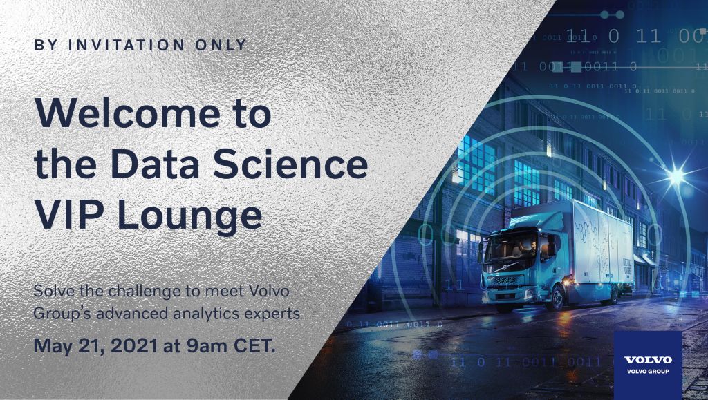 Ciro Gøre en indsats excitation Welcome to the Data Science VIP Lounge | Volvo Group