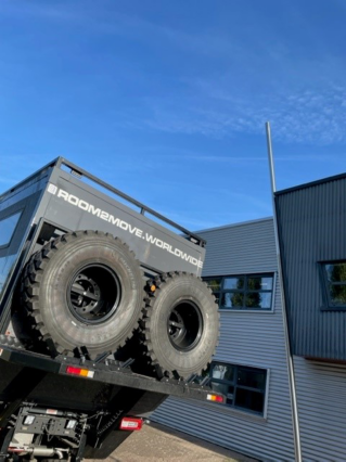 De wereld over in een Volvo FMX 4x4-expeditietruck