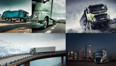 Volvo trucks dealer euro 6 news image collage