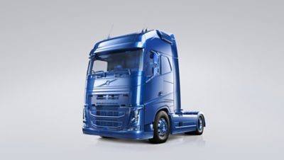 Volvo trucks euro 6 servicing contracts blue truck