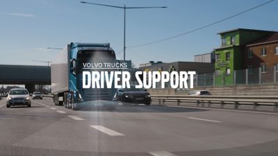 Driver support system video