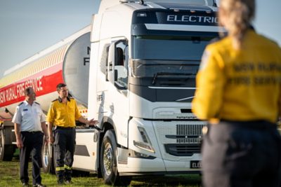 Electric Fire Service Truck