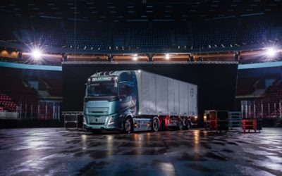 Volvo FH Aero dans une salle de concert