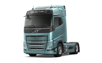 Afbeelding van exterieur van de Volvo FH Electric