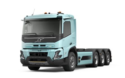 Exterior image showing Volvo FMX Electric