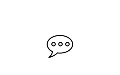 Illustration showing a speech bubble