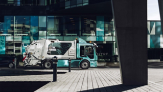 Volvo FL Electric. Door-to-door deliveries