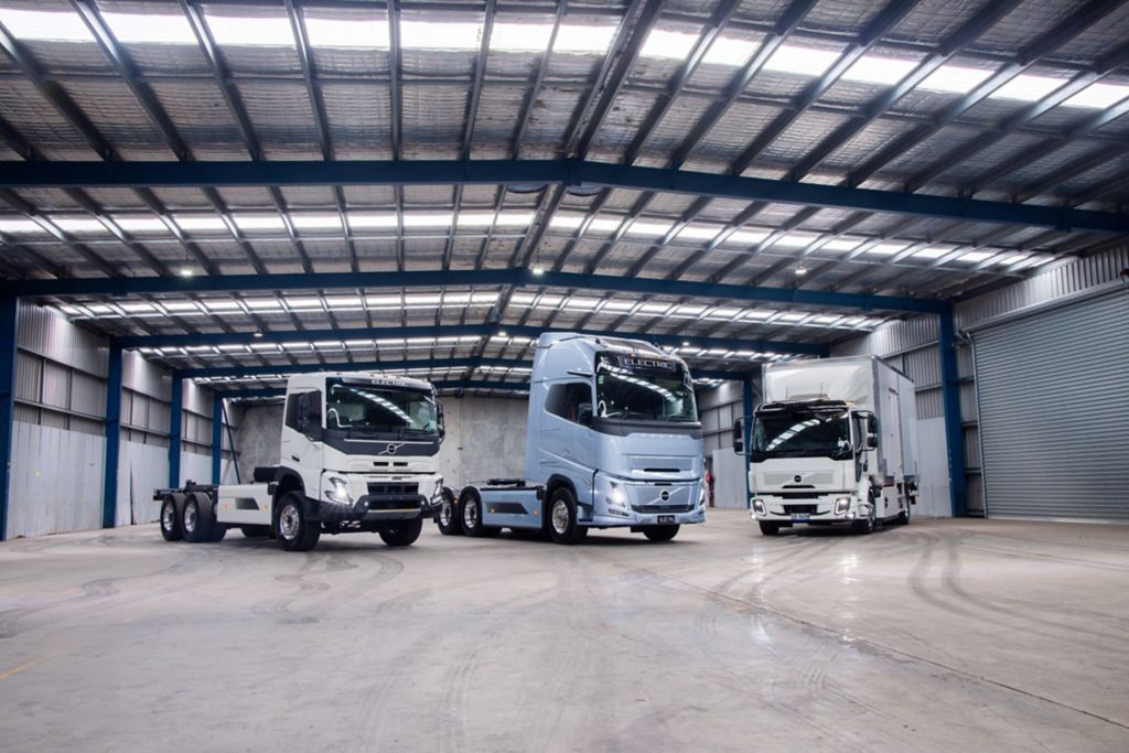 Volvo electric FMX, FM, FL
