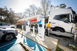 EV truck charging