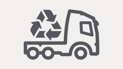 Icon Recycling truck