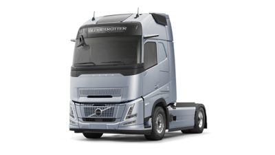 ภาพภายนอกของ Volvo FH Aero เมื่อมองจากด้านข้าง