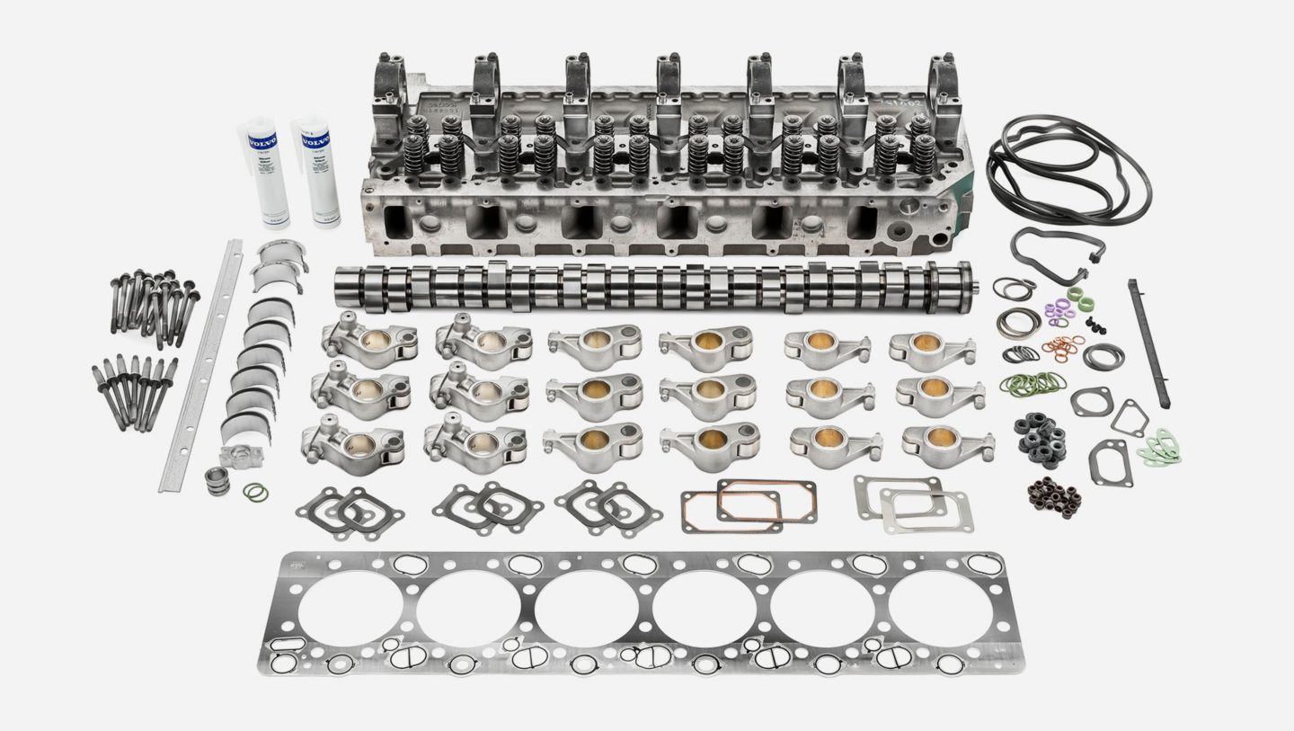 Kit de revisão do motor superior de camiões Volvo