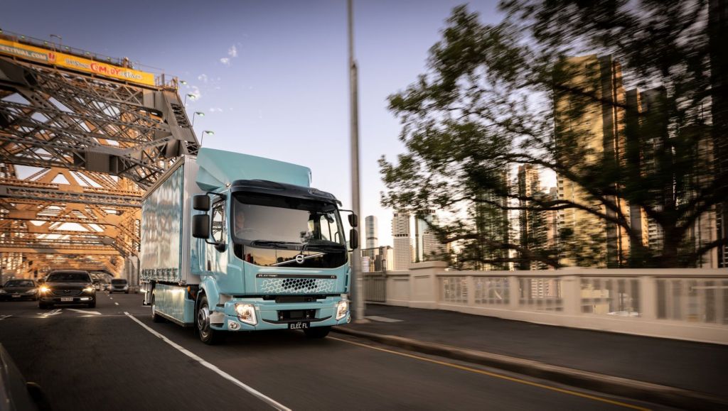 Volvo receives record order for electric trucks in Australia