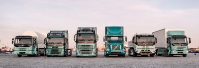 Volvo Trucks electric product range - all electric