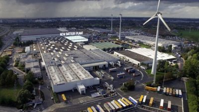 Volvo Trucks-fabriek in Gent, België