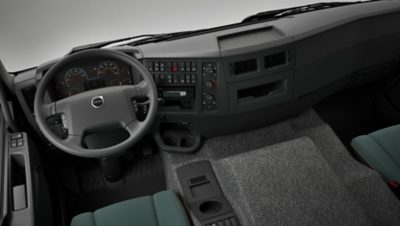 Interiorul autocamionului FE