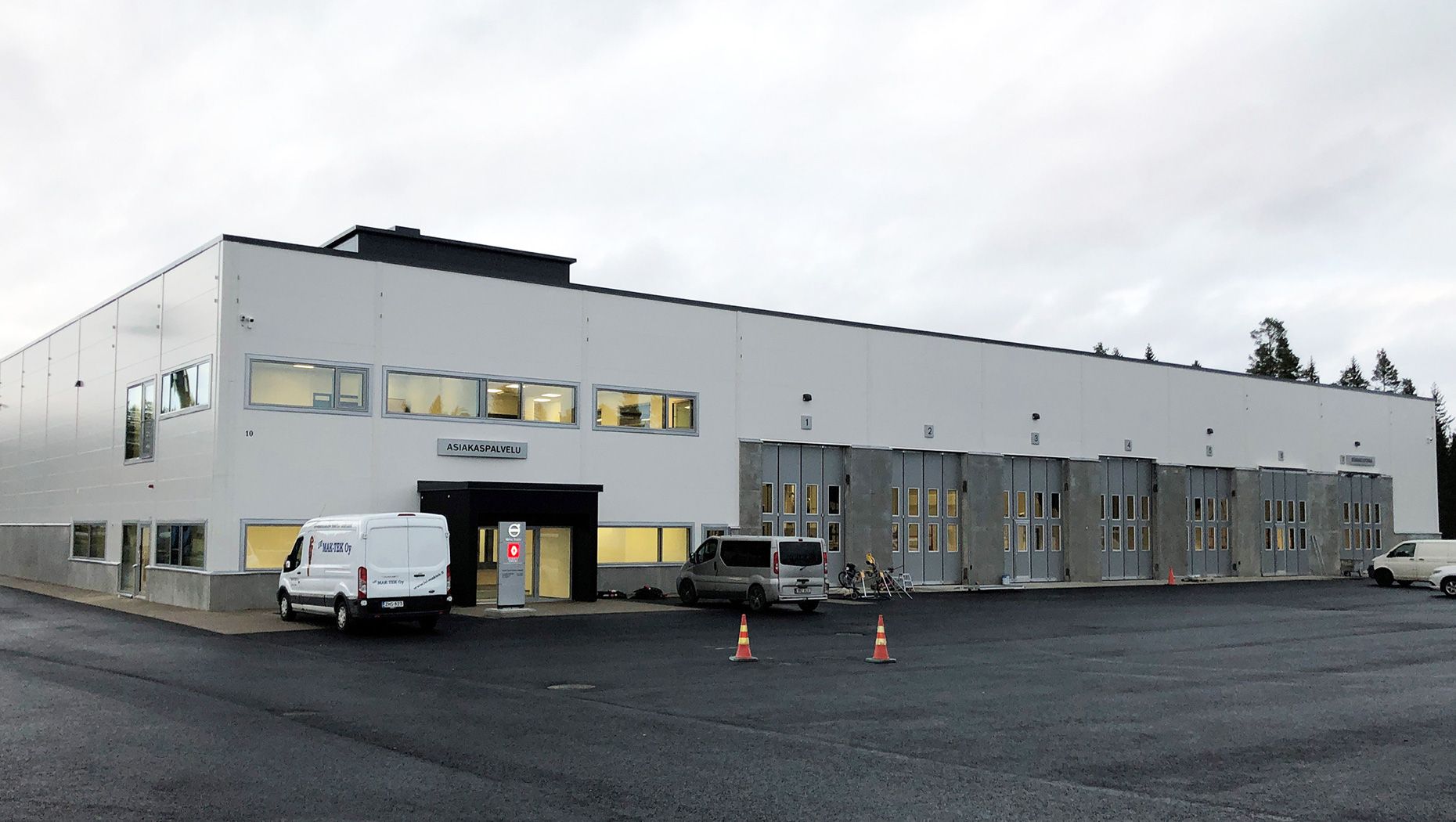 Jyväskylän uusi Volvo Truck Center