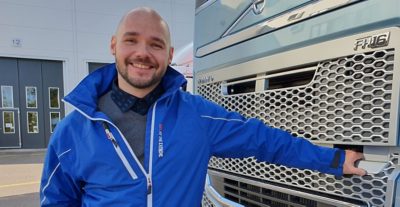 Volvo Trucks -myyjä Joni Tukiainen
