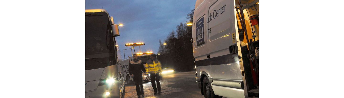 Täyden palvelun linja-autokorjaamo